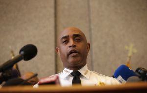 Baltimore Police Department Representatives Provides Update On Investigation Into Death Of Freddie Gray