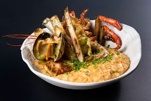 Seafood with Risotto