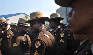 Funeral for Maryland State Trooper First Class Wesley W. Brown
