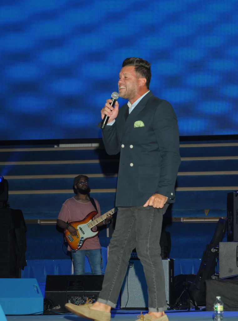 Wess Morgan At 2017 Spirit Of Praise