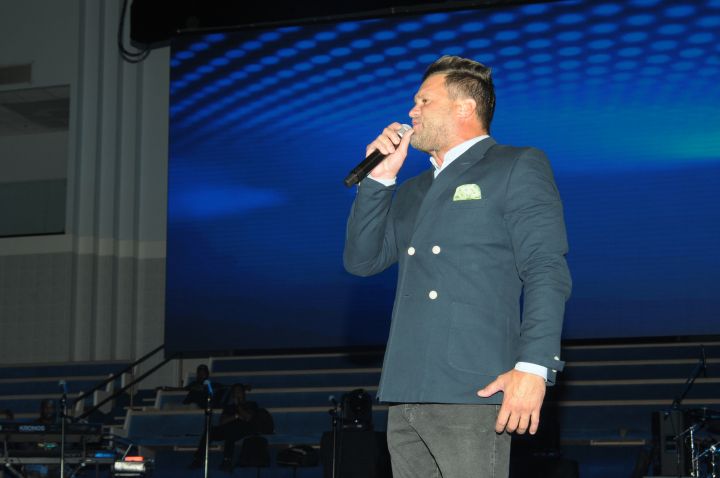 Wess Morgan At 2017 Spirit Of Praise