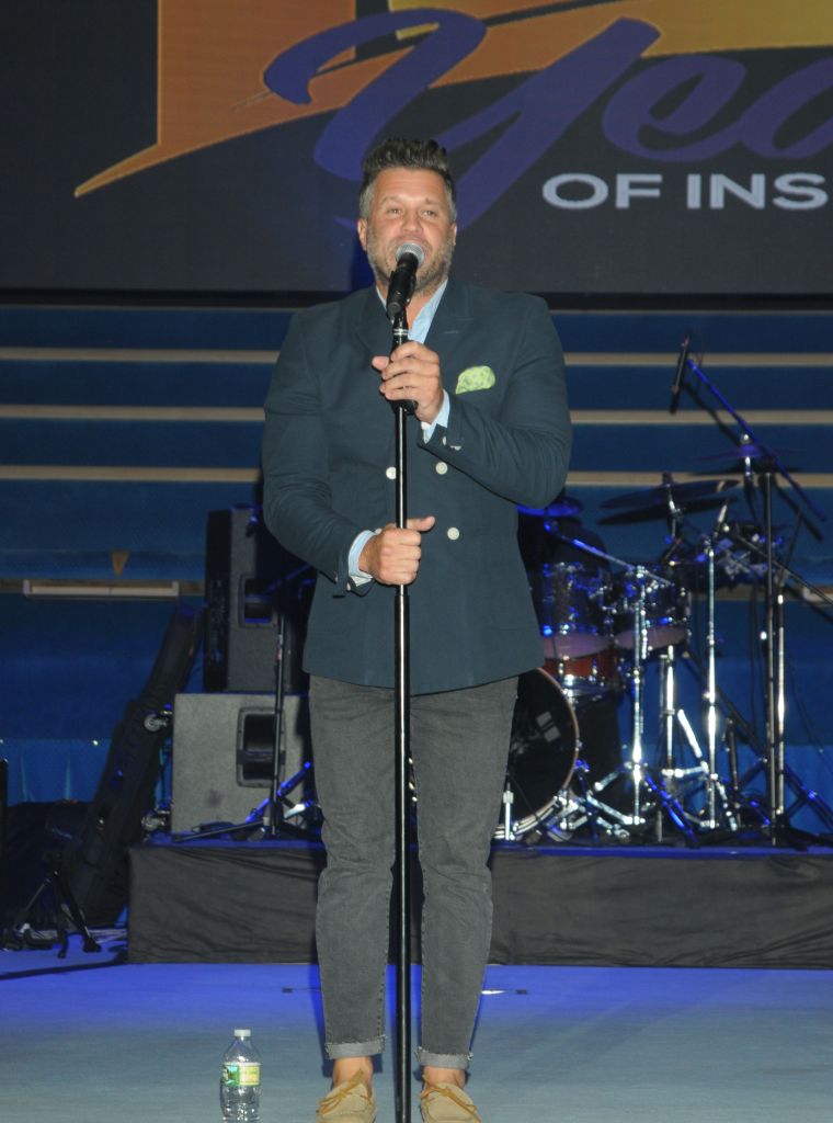 Wess Morgan At 2017 Spirit Of Praise