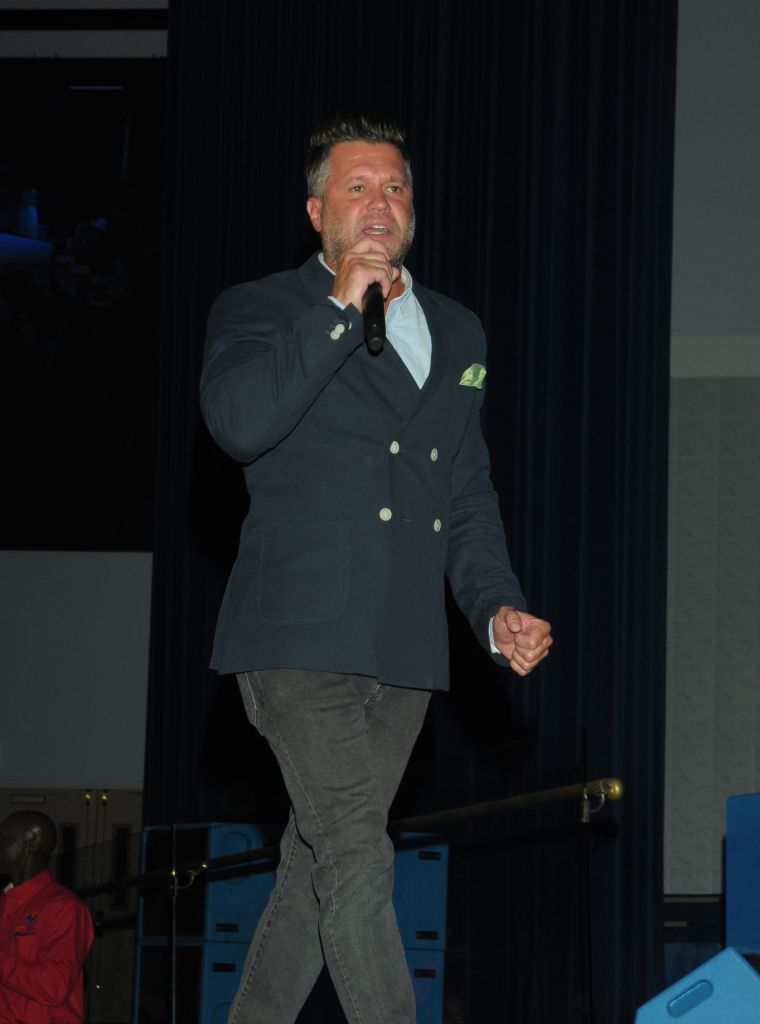 Wess Morgan At 2017 Spirit Of Praise