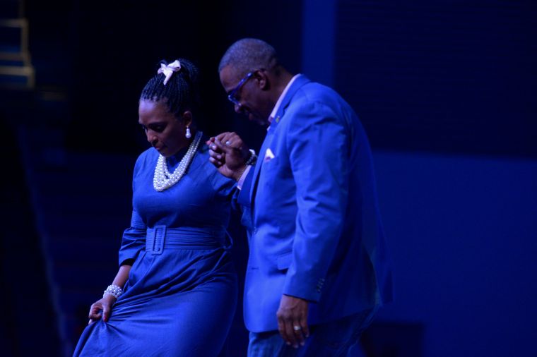 Pastors Joel & Ylawnda Peebles At The 11th Annual Spirit Of Praise