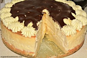 Boston Cream Pie Cheesecake