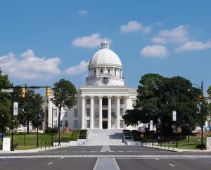 State Capitol Building in Montgomery, Alabama, United States of America, North America