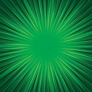 Jungle Starburst Concentric Vector Pattern