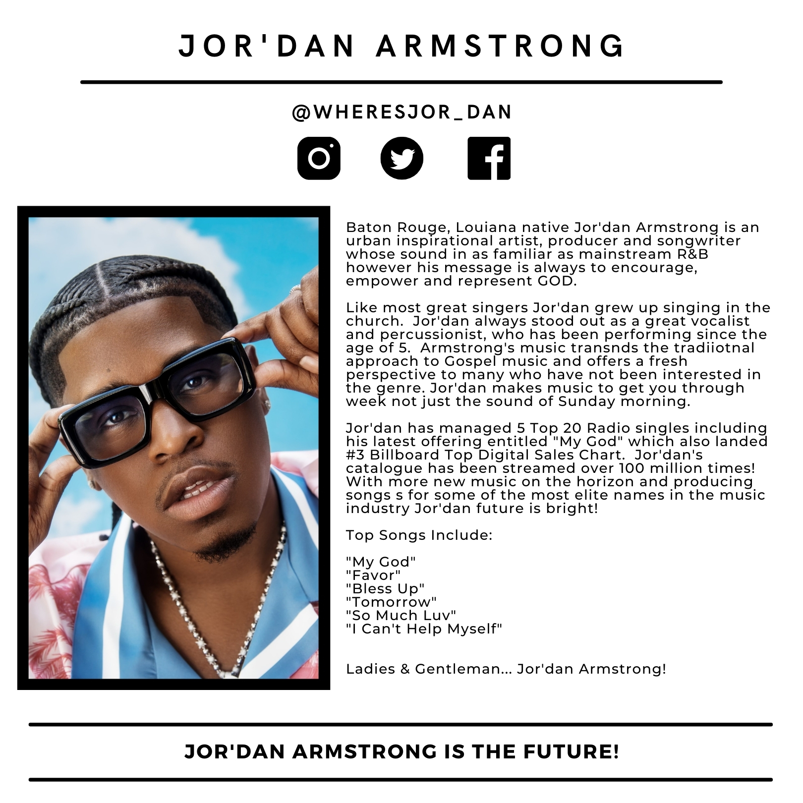 Jor'dan Armstrong Bio 2021